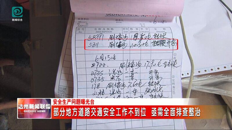 达州部分地方道路交通安全工作不到位 亟需全面排查整治